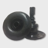 Rising Dragon 3“ Directional Jet Scalloped Black