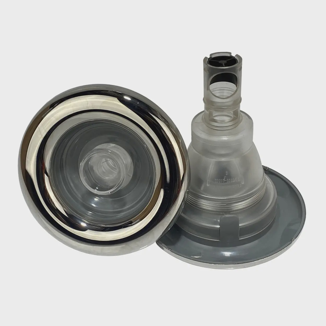 Rising Dragon 5" Directional Jet S/Steel and Grey(Clear)