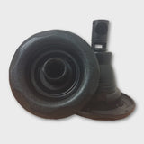 Rising Dragon 5" Directional Jet Scalloped Black