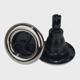 Rising Dragon 5" Single Pulse Jet Stainless Steel and Black