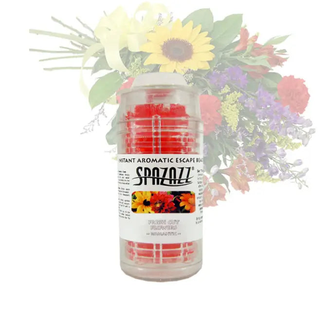 Spazazz Beads Flora Wood (Romantic) Aromatherapy 0.5oz/15ml - The Spa Shop