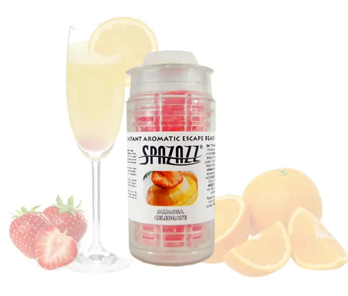 Spazazz Beads Mimosa (Celebrate) Aromatherapy 0.5oz/15ml - The Spa Shop