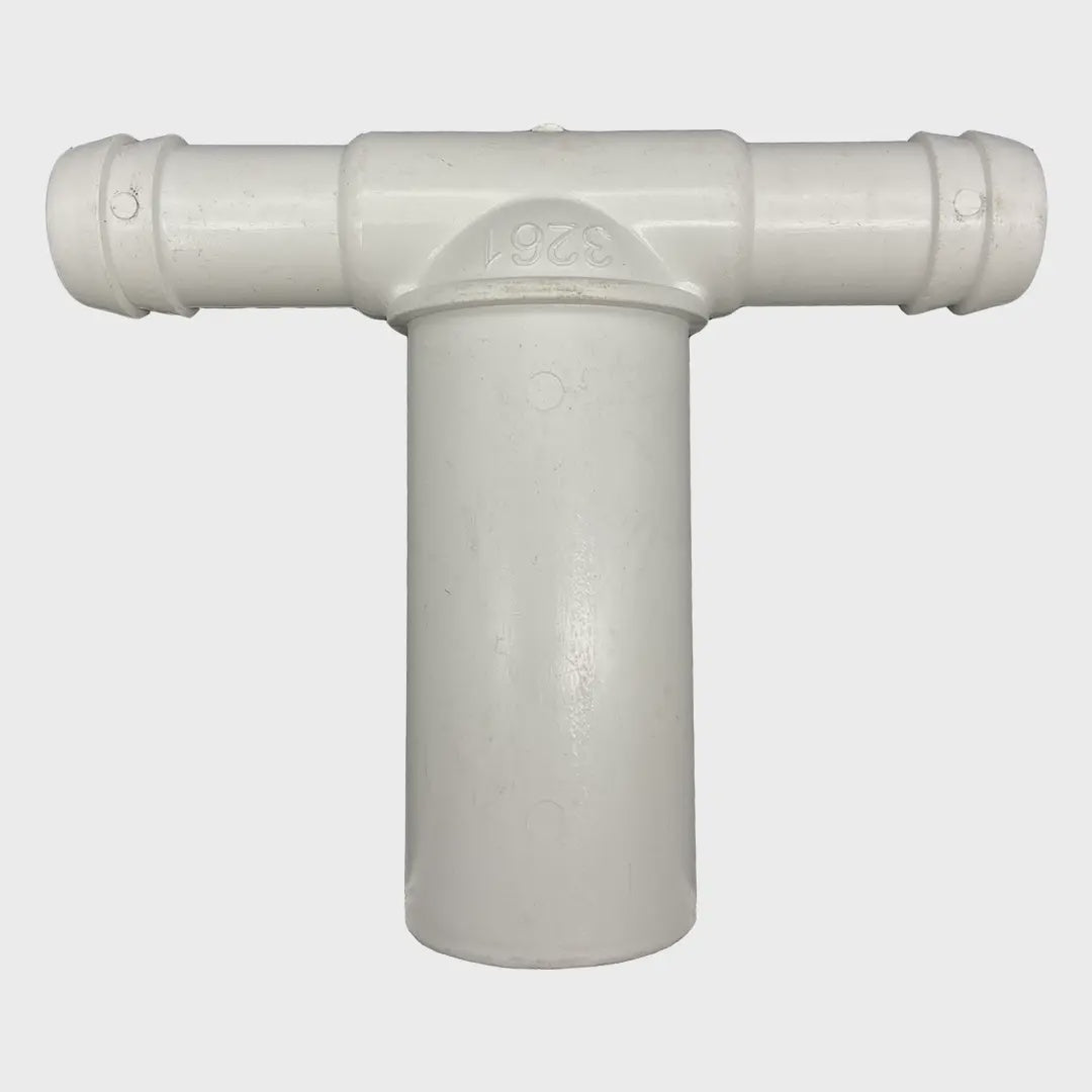 Tee Barb 19mm x 25mm Spg Long - The Spa Shop