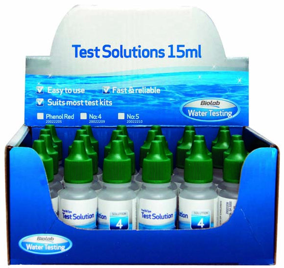 No. 4 Solution - Chlorine Neutraliser for 6-in-1 Kit