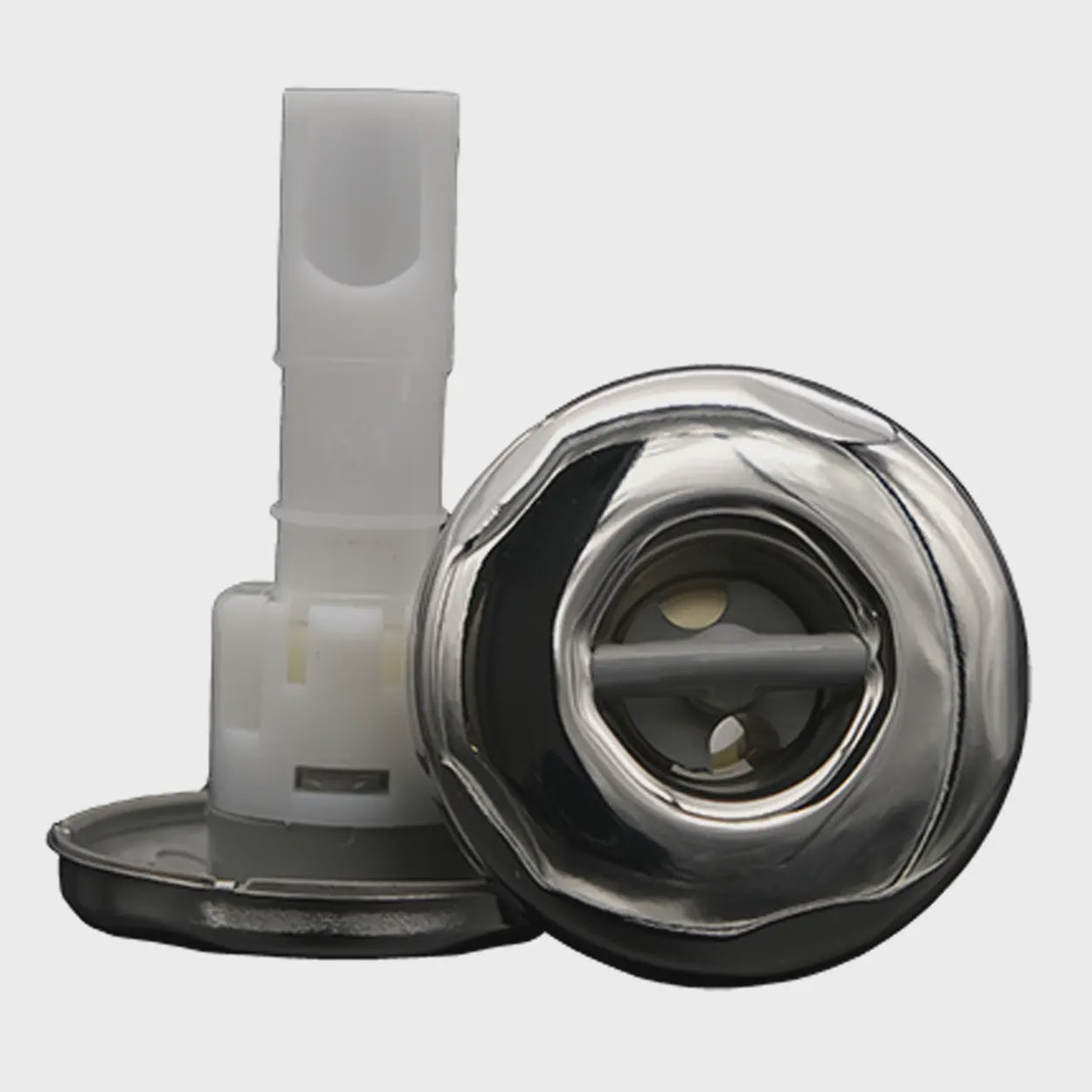 CMP 200 Series 2inch Typhoon Jet Internal – 5 Scallop Rotational Stainless Steel/Graphite Gray