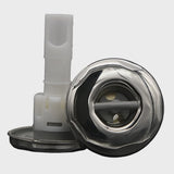 CMP 200 Series 2inch Typhoon Jet Internal – 5 Scallop Rotational Stainless Steel/Graphite Gray