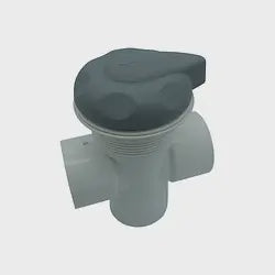 Edgetec Diverter Valve 50mm Grey - The Spa Shop