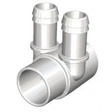Water Manifold - 2 Port 25mm X 19mm (side X side) - The Spa Shop